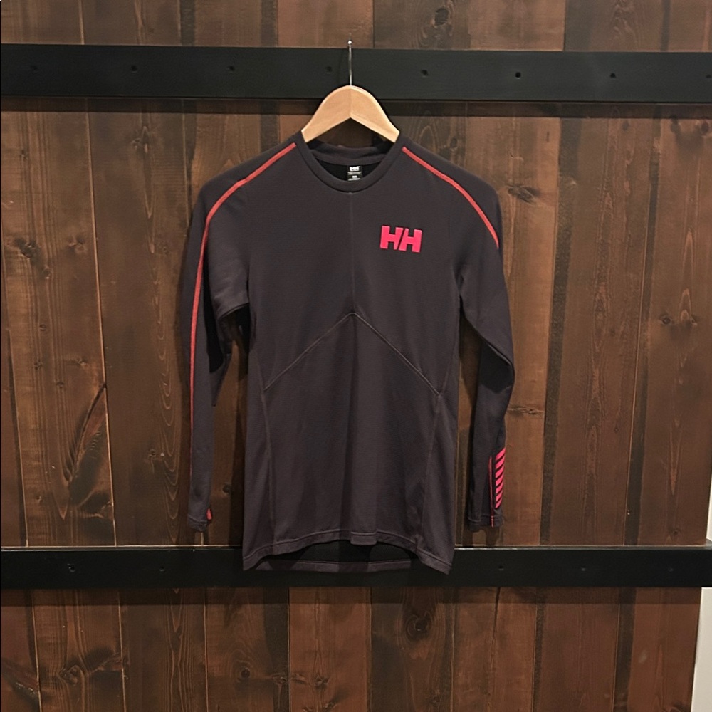 Helly Hansen Black Base Layer Long Sleeve Women’s Size M